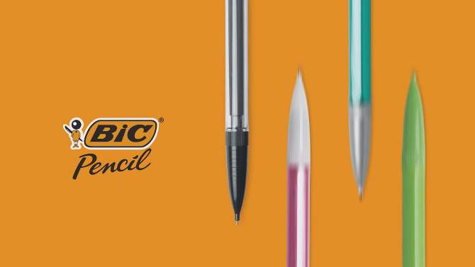 BIC #2 Mechanical Pencils, 0.7mm, 6ct - Multicolor, 2 of 12, play video