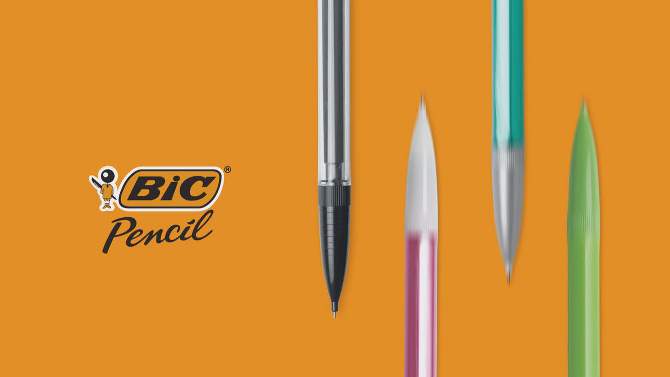 BIC #2 Mechanical Pencils, 0.7mm, 6ct - Multicolor, 2 of 11, play video