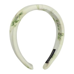 Unique Bargains Women's Elegant Ink Wide Sponge Hairband 6.30"x5.71" 1 Pc - 1 of 3