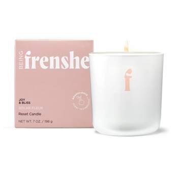 Being Frenshe Coconut & Soy Wax Reset Candle with Essential Oils - Solar Fleur - 7oz