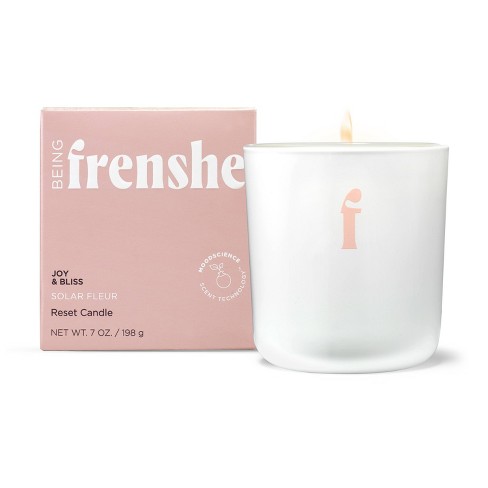 Being Frenshe Coconut & Soy Wax Reset Candle with Essential Oils - Solar Fleur - 7oz - image 1 of 4
