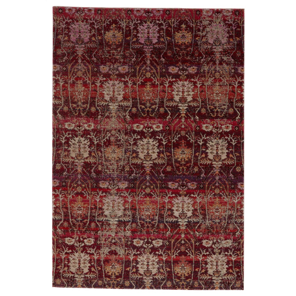  Runner Genesee Indoor/Outdoor Trellis Rug Red/Beige