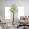 Nearly Natural 6-ft Lighted Artificial Olive Tree with 420 Warm White LED Lights - 4 of 4