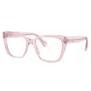 Swarovski SK 2008 3001 Womens Irregular Eyeglasses Transparent Pink 51mm - 1 of 3