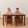 ECR4Kids 30in x 48in Rectangular Hardwood Table with 22in Legs - 3 of 4