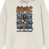 ACDC Blow Your Up Video Album Art Adult Tofu Long Sleeve Hooded Sweatshirt - 2 of 3