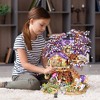 Hogokids 3991 Pcs Purple Tree House Building Block Set Creative Gift for Adults Kids 8+ - 2 of 4