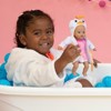 Adora Baby Bath Toy Ducky, 8.5 inch Bath Time Baby Tot Doll with QuickDri Body - 3 of 4