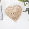 Pavilion Gift Company - Love You Friend - Heart-Shaped Wood Keepsake Trinket Dish Modern Neutral Home Decor Jewelry Tray Friendship Gift - 2 of 4