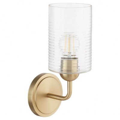 Quorum Lighting Charlotte 1 - Light Sconce in  Aged Brass