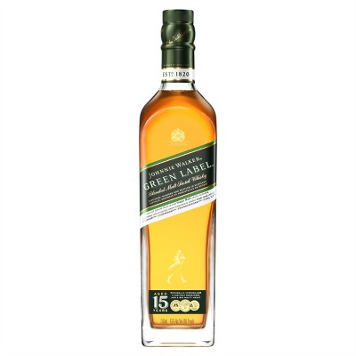 Johnnie Walker Green Label Scotch Whisky - 750ml Bottle