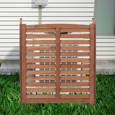 Whisen 3-Panel Wood Privacy Screen