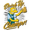 Men's The Simpsons Moe Drink Up Chumps T-Shirt - image 2 of 2