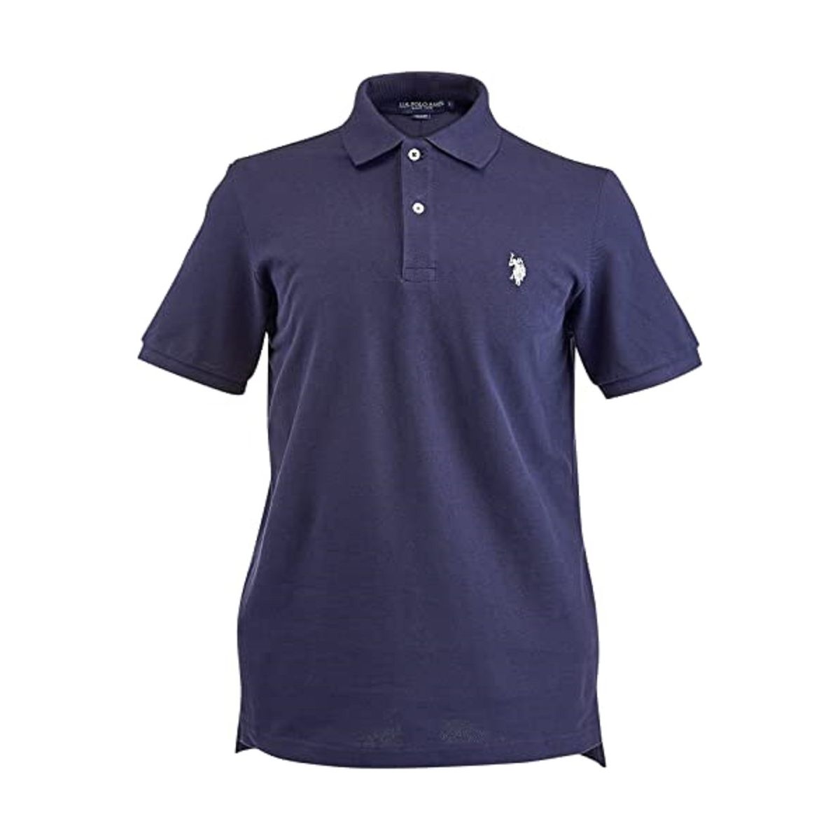 U.S. Polo Assn. Mens Solid Pique Polo with Small Pony