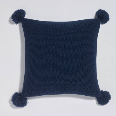 sweater knit throw pillow