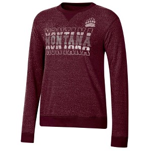 NCAA Montana Grizzlies Women's Crew Neck Fleece Sweatshirt - 1 of 3