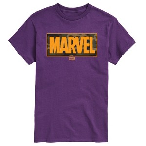 Men's - Marvel - Camo Logo Short Sleeve Graphic T-Shirt - 1 of 3