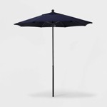 9 Wood Market Umbrella Natural Astella Target