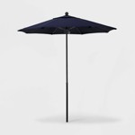 9 Wood Market Umbrella Natural Astella Target