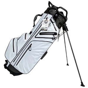 Tour Trek Golf WaterProof Stand Bag 7-Way - White / Black - 1 of 1