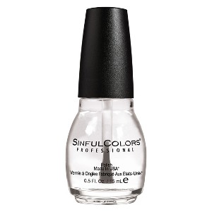 Sinful Colors Nail Polish - Clear Coat - 0.5 fl oz