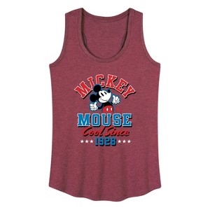 Women's - Disney - Mickey Mouse Graphic Racerback Tank - 1 of 4