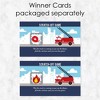 Big Dot of Happiness Fired Up Fire Truck - Firefighter Firetruck Baby Shower or Birthday Party Game Scratch Off Cards - 22 Count - 3 of 4