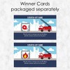 Big Dot of Happiness Fired Up Fire Truck - Firefighter Firetruck Baby Shower or Birthday Party Game Scratch Off Cards - 22 Count - image 3 of 4