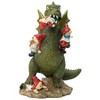 Design Toscano Dragon's Gonna Get Ya! Garden Gnome Apocalypse Statue - 3 of 4
