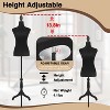 BestMassage Female Mannequin Body Dress Form Torso Female Manikin with Wooden Tripod Stand - 3 of 4
