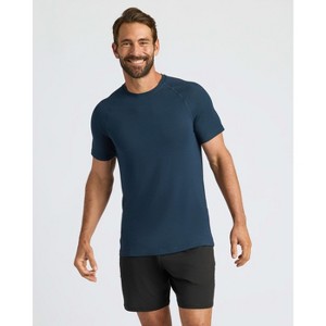 Men's Navy Active Mesh Crew - True Classic - 1 of 4