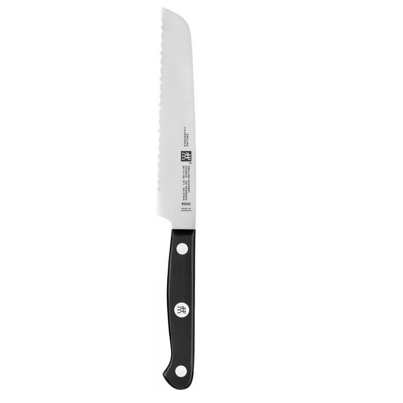 ZWILLING Gourmet 5-inch Z15 Serrated Utility Knife, 1 of 4