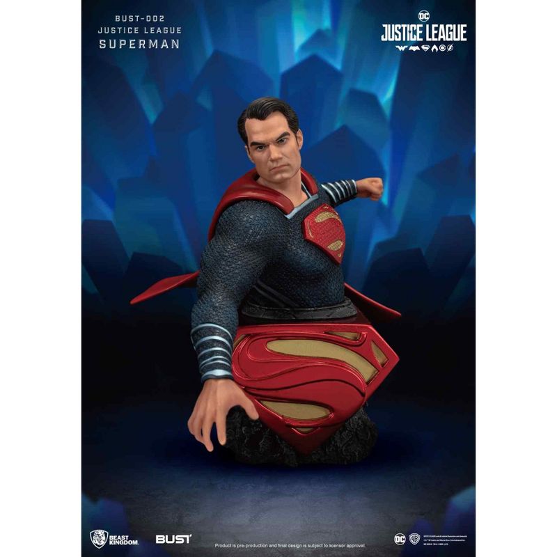 Warner Bros Justice League Series-Superman (Bust), 1 of 8
