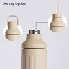 Beast Health Dual Cap Stainless Steel Hydration Bottle 25oz - 3 of 4