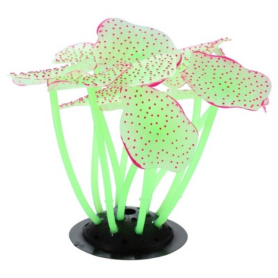 Unique Bargains Glowing Silicone Aquatic Artificial Seaweed Fish