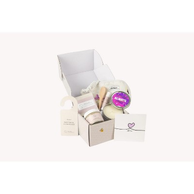 Lizush - Natural bath and body gift set, Thank you gift box - AP