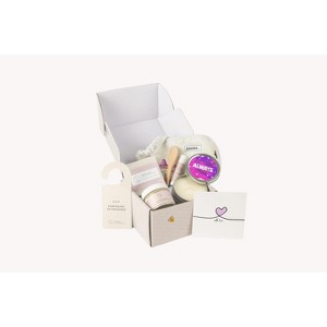 Lizush - Natural bath and body gift set, Thank you gift box - AP - 1 of 4