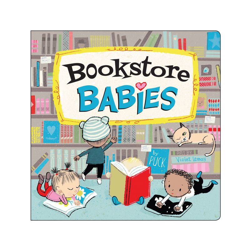 Bookstore Babies - (Local Baby Books) by  Puck (Board Book), 1 of 2