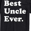 Men's - Instant Message - Best Uncle Ever Short Sleeve Graphic T-Shirt - 2 of 4