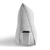 Bed Wedge and Gap Filler Pillow for Headboard with Side Pockets by Sweet Home Collection® - 4 of 4