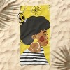 Gigi Rosado Lemonade I Beach Towel - Deny Designs - 2 of 2