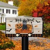 Trick Or Treat Wagon Halloween Magnetic Mailbox Cover Primitive Standard Briarwood Lane - 2 of 3