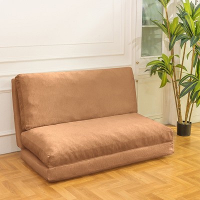 CAVINAS Large Folding Matress Bean Bag Bed for Adults & Kids,Soft Bean Bag Couch,Accent Sofas for Living Room