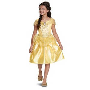 Disney Beauty and the Beast Princess Belle Toddler Halloween Costume Dress - 1 of 3