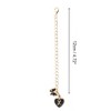 Unique Bargains Butterfly Heart Cup Chain Charm Water Cup Pendant 1 Pc - 2 of 4