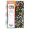 Blue Sky 5"x8" Weekly/Monthly Wirebound Planner Celestial Confetti Black - 3 of 4