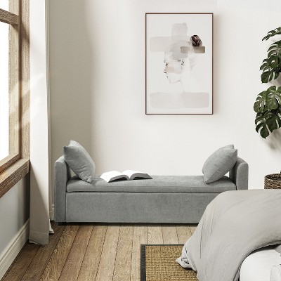 Pedro 59.4" Wide Storage Bench | ARTFUL LIVING DESIGN
