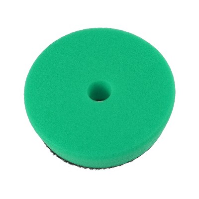 Unique Bargains Polishing Pad Sponge Buffing Pads for Automotive Car Wheels Hub Cleaner - Green