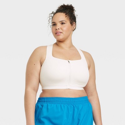 Women's High Support Convertible Strap Sports Bra - All In Motion™ White 36b  : Target