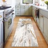 Abstract Rug Wahsable Area Rugs Non-Slip Modern Carpet Low Pile Ultra-Thin Contemporary Floor Mat - 2 of 4